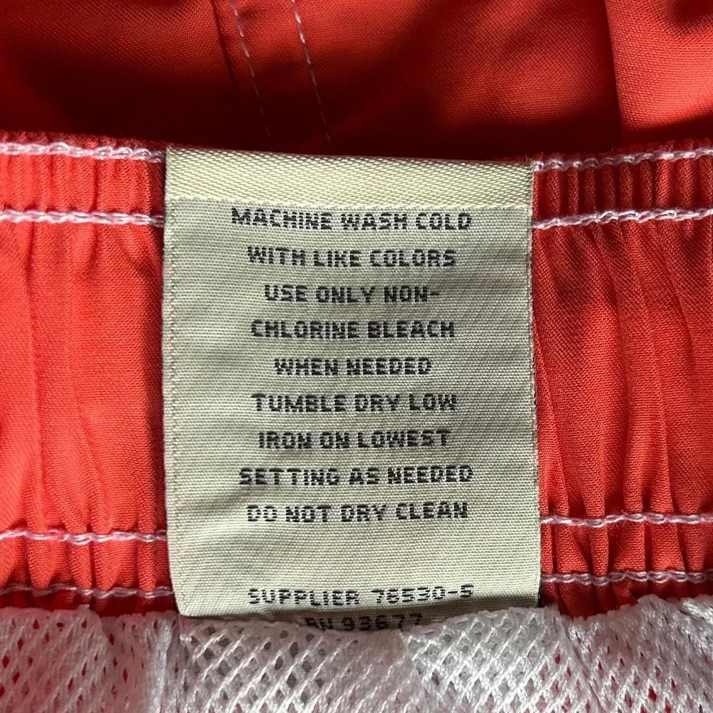 NWT‎ St Johns Bay Mens Cargo Swim Trunks Dubarry Coral Pink UPF 50+ Large